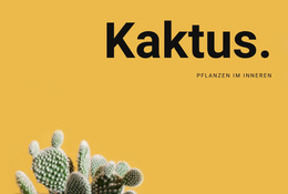 Pflanzen Im Innenraum – Kostenloses WordPress-Theme