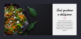 Gustosa Insalata Vegetariana - Tema WordPress Multiuso