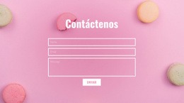 Formulario De Contacto Para Panadería Café - HTML Builder Drag And Drop