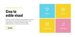 Crea Tu Estilo Visual - Diseño De Sitio Web Adaptable