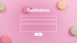 Formulario De Contacto Para Panadería Café - Diseño De Sitios Web