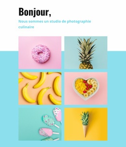 Studio De Photographie Culinaire – Meilleure Conception De Site Web