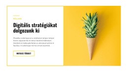 Digitális Stratégiák – Ingyenes Css-Téma