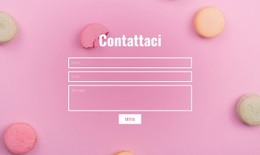 Modulo Di Contatto Per Caffetteria Panetteria - Progettazione Di Siti Web Reattivi