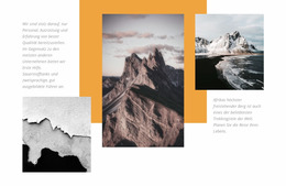 Exklusive Joomla-Vorlage Für Kleine Gruppen Abenteuerreisen