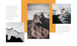 Bootstrap HTML För Små Grupper Äventyrsresor