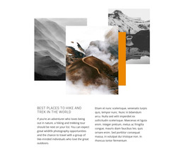WordPress Site For Mountain Hiking