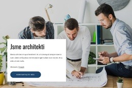 Špičkový Architektonický Ateliér Jednostránkový Web