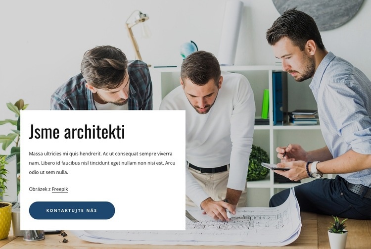 Špičkový architektonický ateliér Šablona CSS