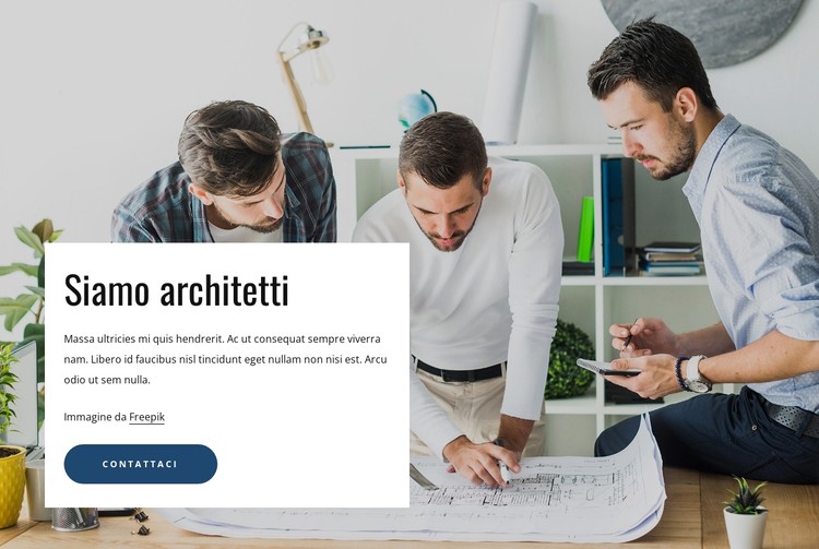 Studio di architettura di alto livello Modello CSS