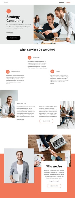 Align Your Technology Strategy - Beautiful One Page Template