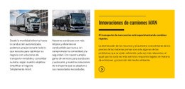 Innovaciones De Camiones Man - Design HTML Page Online