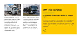 Inovações De Caminhão Homem - Download De Modelo HTML