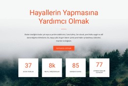 Düşlerin Yapmasına Yardımcı Olacak Sayaç - Açılış Sayfası