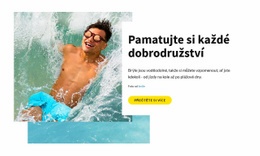 Pamatujte Si Každé Dobrodružství – Přizpůsobitelná Šablona