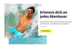 Erinnere Dich An Jedes Abenteuer – Kostenlos Herunterladbares WordPress-Theme