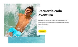 Recuerda Cada Aventura - HTML Website Builder