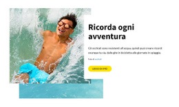 Ricorda Ogni Avventura - HTML Website Builder