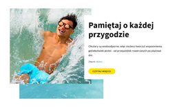 Pamiętaj O Każdej Przygodzie Motyw WordPress