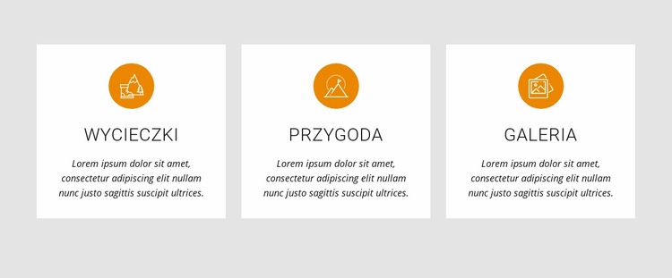Jednodniowe wycieczki i zajęcia Szablon HTML5