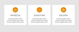 Passeios De Um Dia E Atividades Modelo CSS Responsivo