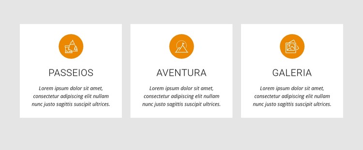 Passeios de um dia e atividades Template CSS