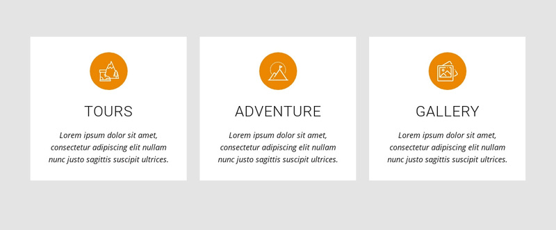 Day trips and activities Squarespace Template Alternative