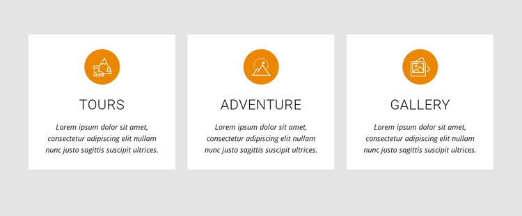Day trips and activities Web Design