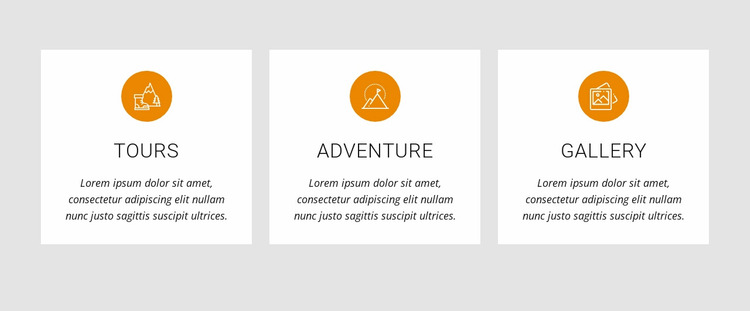 Day trips and activities Website Mockup
