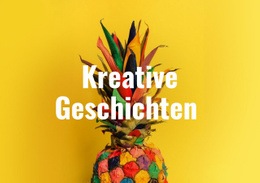 Kreative Geschichten - Professionelles Website-Design