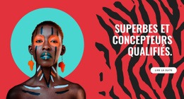 Style Lumineux Au Travail - Conception Simple