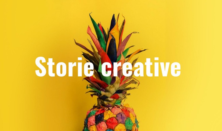 Storie creative Modelli di Website Builder