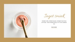 Makeup För Fotografering - Mallar Webbplatsdesign