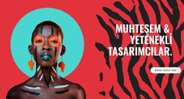 İş Yerinde Parlak Stil Için Sayfa Oluşturucu