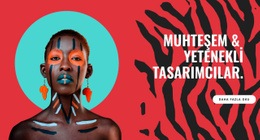 İş Yerinde Parlak Stil Için Çarpıcı WordPress Teması