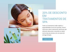 Design De Site Premium Para Massagem Diversificada De Especialistas