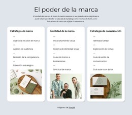 Marca E Identidad - Creador De Sitios Web Adaptables