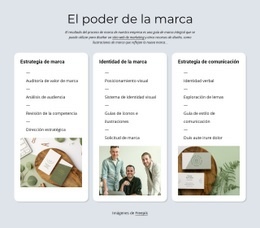 Marca E Identidad - Builder HTML