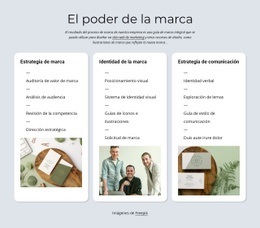 Marca E Identidad - Maqueta De Sitio Web Personalizada