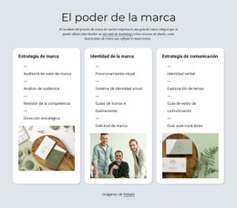 Página Web De Marca E Identidad