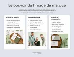 Image De Marque Et Identité - Builder HTML