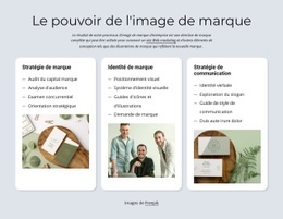 Image De Marque Et Identité – Modèles De Sites Web Réactifs