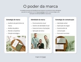 Marca E Identidade - Modelos De Sites Responsivos