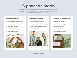 Marca E Identidade - Tema WordPress Moderno