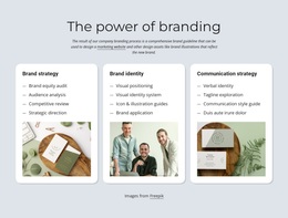 Branding And Identity - Responsive Website Templates