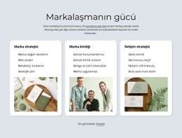 Markalaşma Ve Kimlik - Ücretsiz Tek Sayfalık Web Sitesi