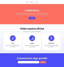 Diseño De Sitio Web Comencemos Algo Grande Para Cualquier Dispositivo