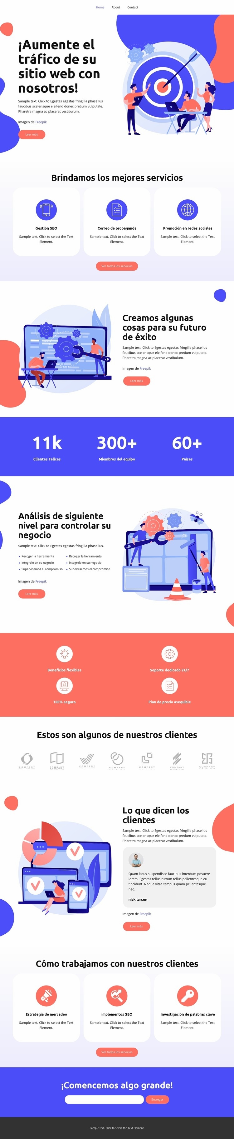 Gestión SEO Diseño de páginas web