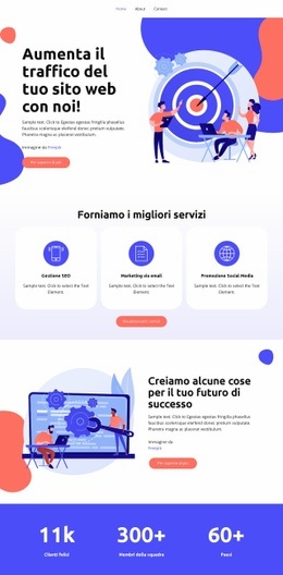 Gestione SEO - Bellissimo Costruttore Di Siti Web