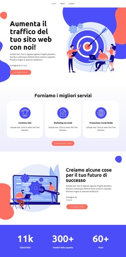 Variazioni Del Tema Bootstrap Per Gestione SEO